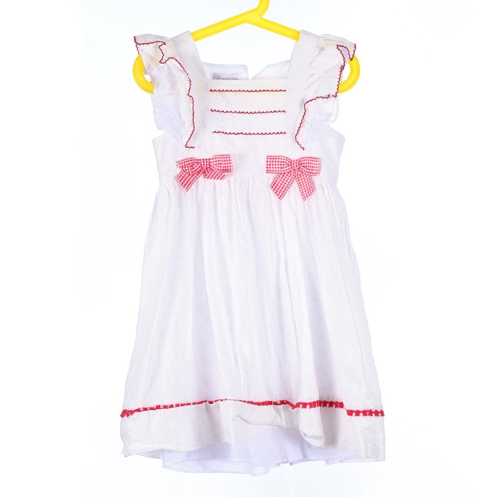 Bobbie Jean White Girl's Dress Size 6